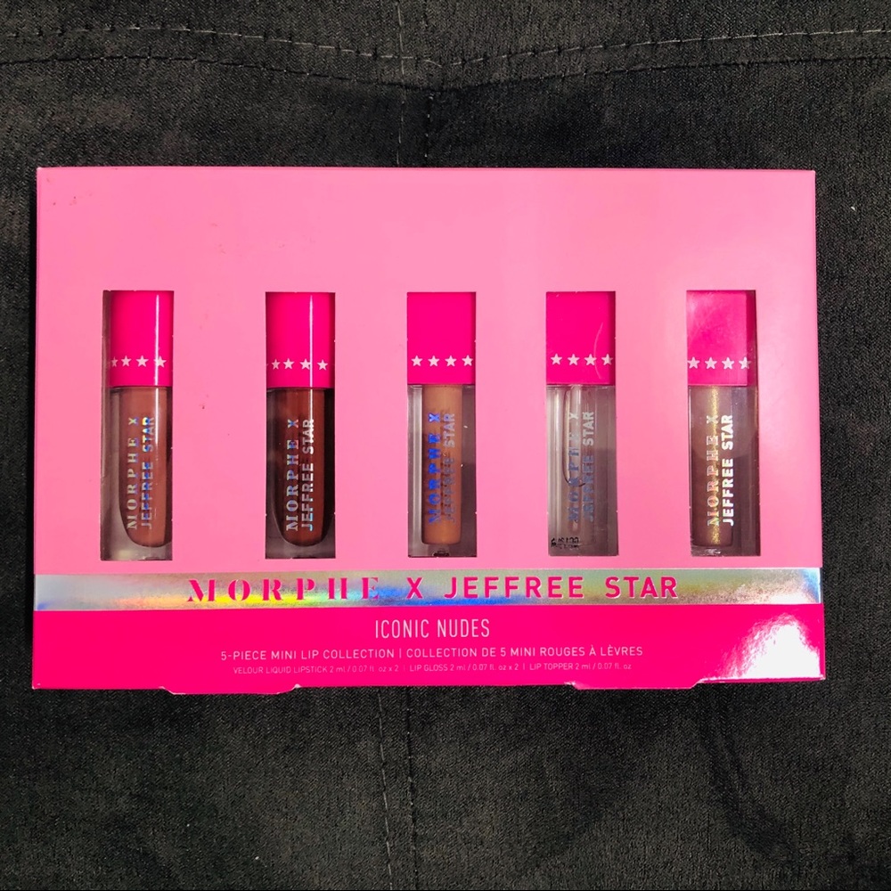 Morphy x Jeffree Star  liquid lips & gloss set